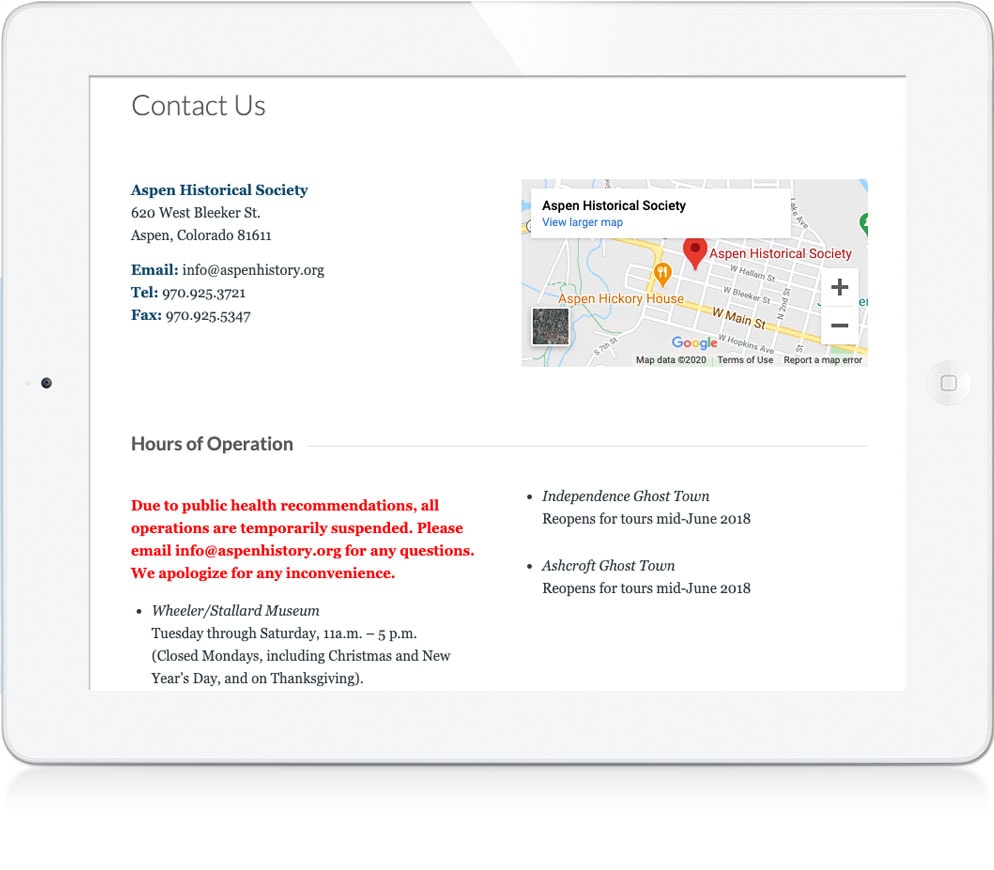 Aspen Historical Society